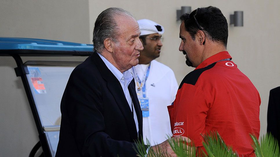Juan Carlos I, el mayor aficionado a la F1