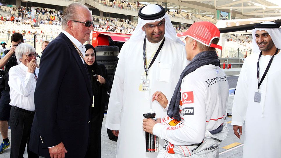 Juan Carlos I, el mayor aficionado a la F1