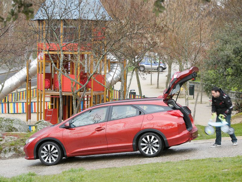 Prueba: Honda Civic Tourer 1.6 i-DTEC, cabe todo