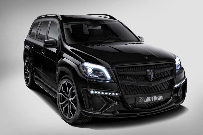 Mercedes GL Black Crystal por Larte Design