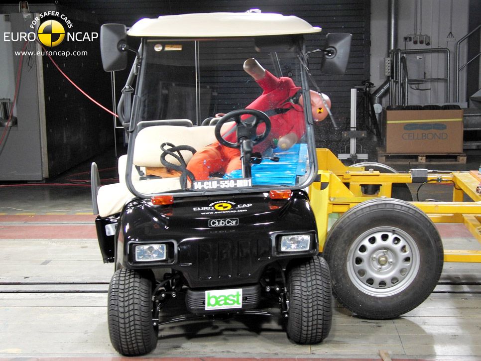 'Crash test' Euro NCAP a cuadriciclos