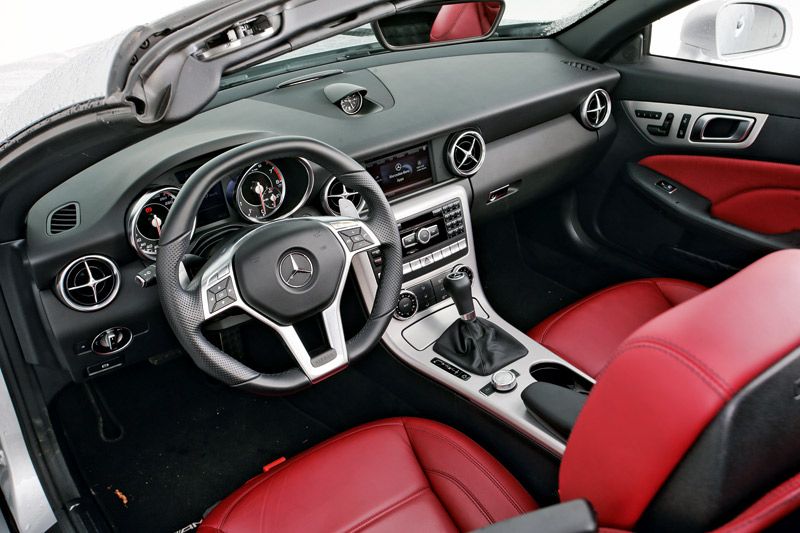 Comparativa: Mercedes SLK 55 AMG vs Jaguar F-Type 5.0 V8 S