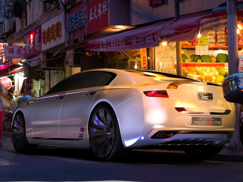 Qoros 9 Sedán Concept, la berlina de lujo china