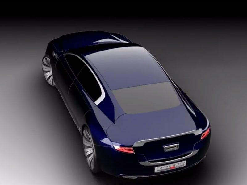 Qoros 9 Sedán Concept, la berlina de lujo china