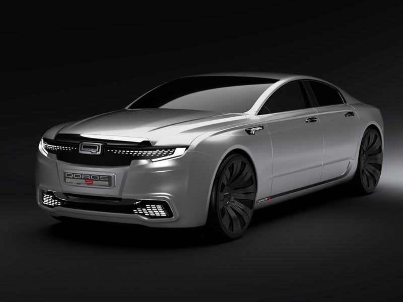 Qoros 9 Sedán Concept, la berlina de lujo china