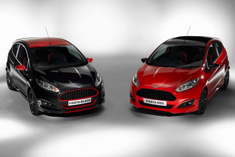 Ford Fiesta Red Edition y Black Edition con motor 1.0 EcoBoost de 140 CV