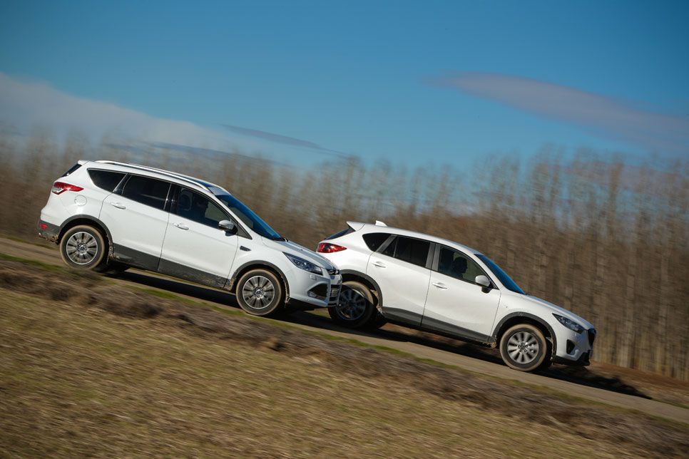 Comparativa: Ford Kuga 1.6 EcoBoost 4x2 vs Mazda CX-5 2.0 165 2WD