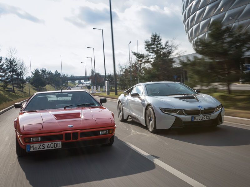BMW M1 vs BMW i8, superdeportivos ¿antagónicos?