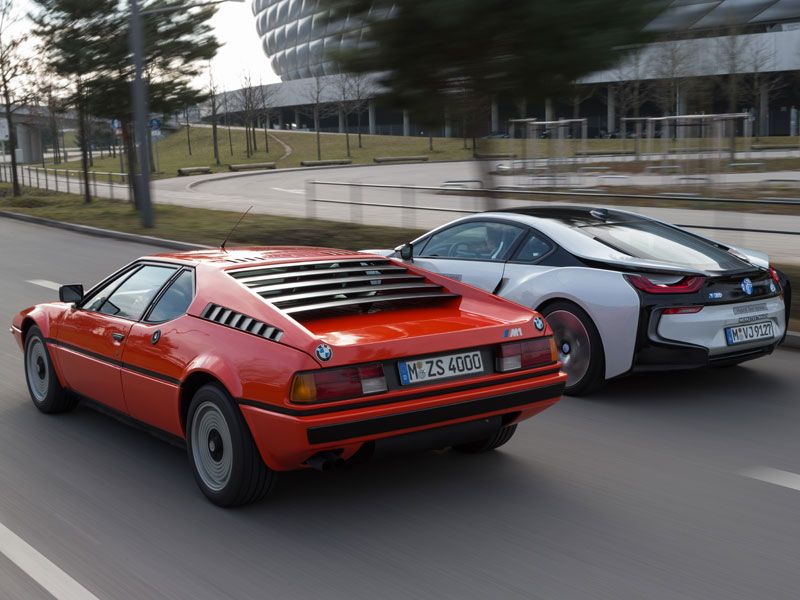 BMW M1 vs BMW i8, superdeportivos ¿antagónicos?