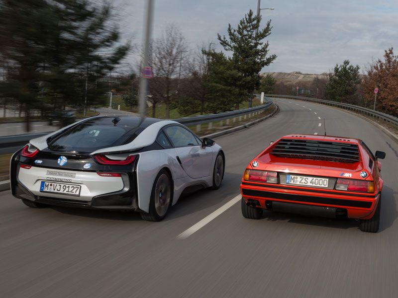 BMW M1 vs BMW i8, superdeportivos ¿antagónicos?
