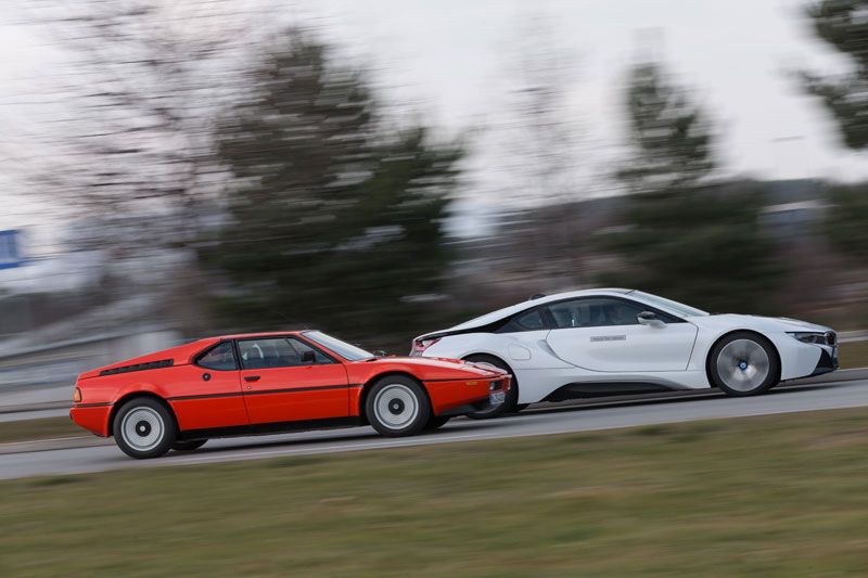 BMW M1 vs BMW i8, superdeportivos ¿antagónicos?
