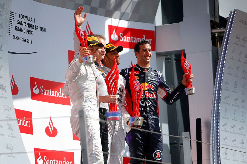 GP Gran Bretaña 2014: la carrera