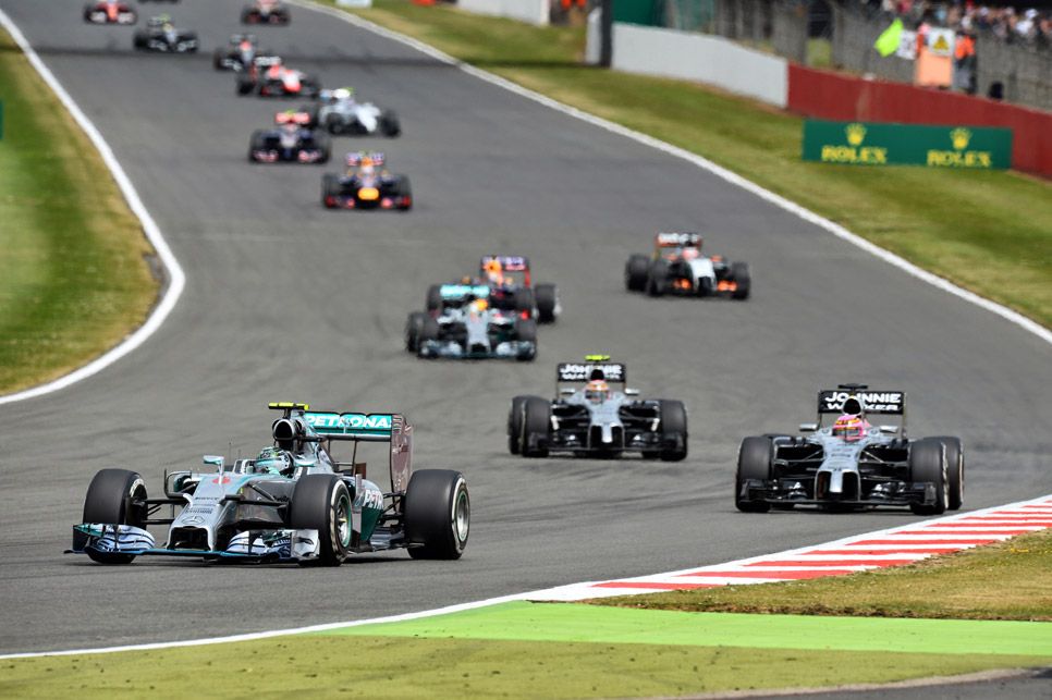 GP Gran Bretaña 2014: la carrera