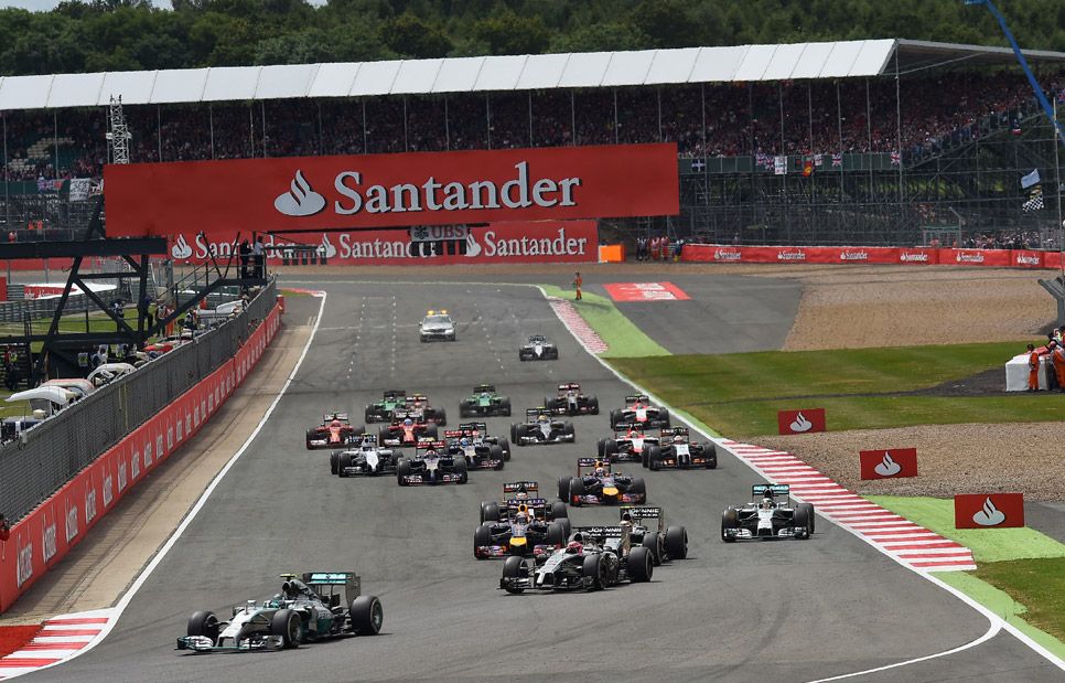 GP Gran Bretaña 2014: la carrera