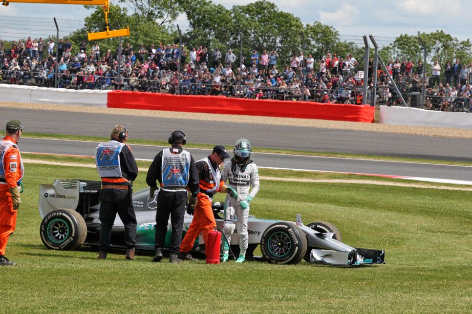 GP Gran Bretaña 2014: la carrera