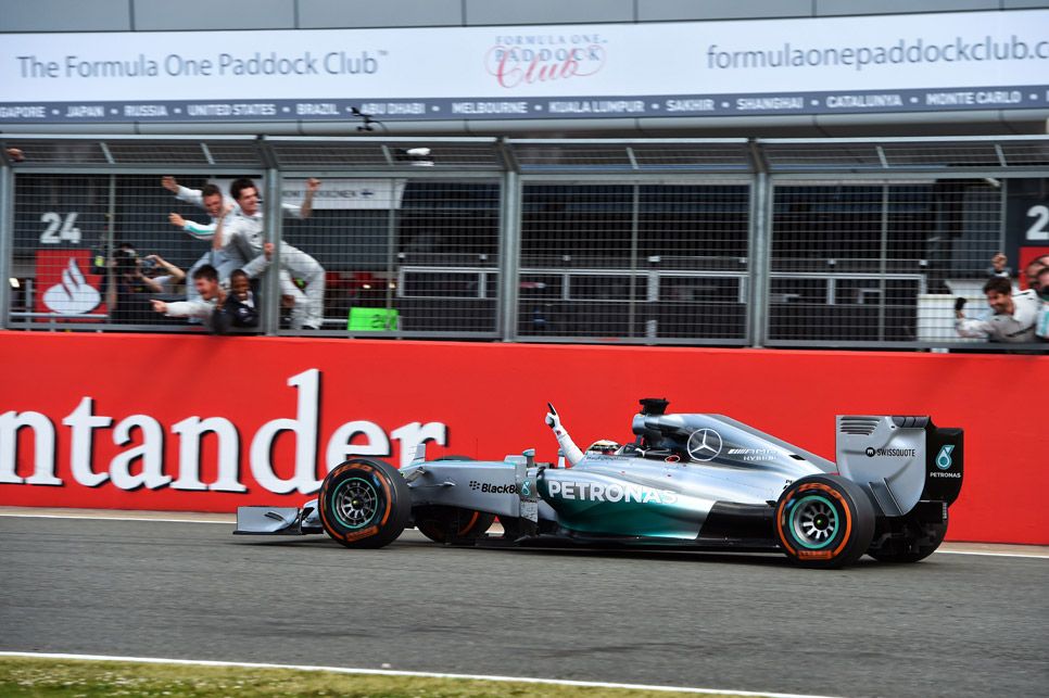 GP Gran Bretaña 2014: la carrera