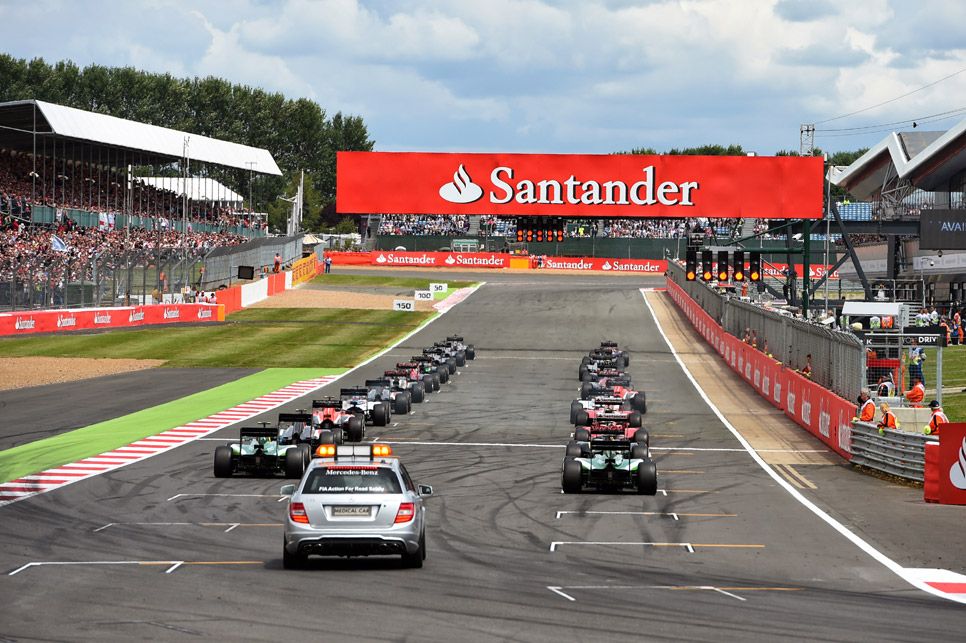 GP Gran Bretaña 2014: la carrera