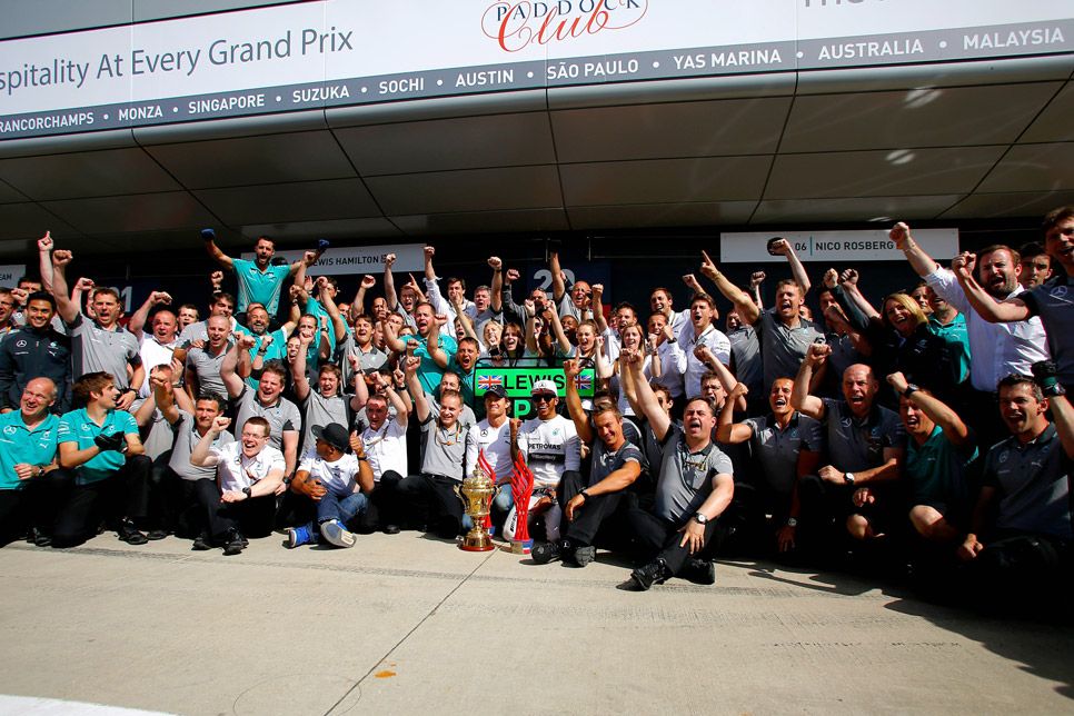 GP Gran Bretaña 2014: la carrera
