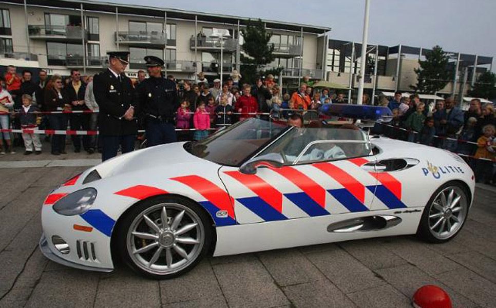 Top 10 de superdeportivos de la policía