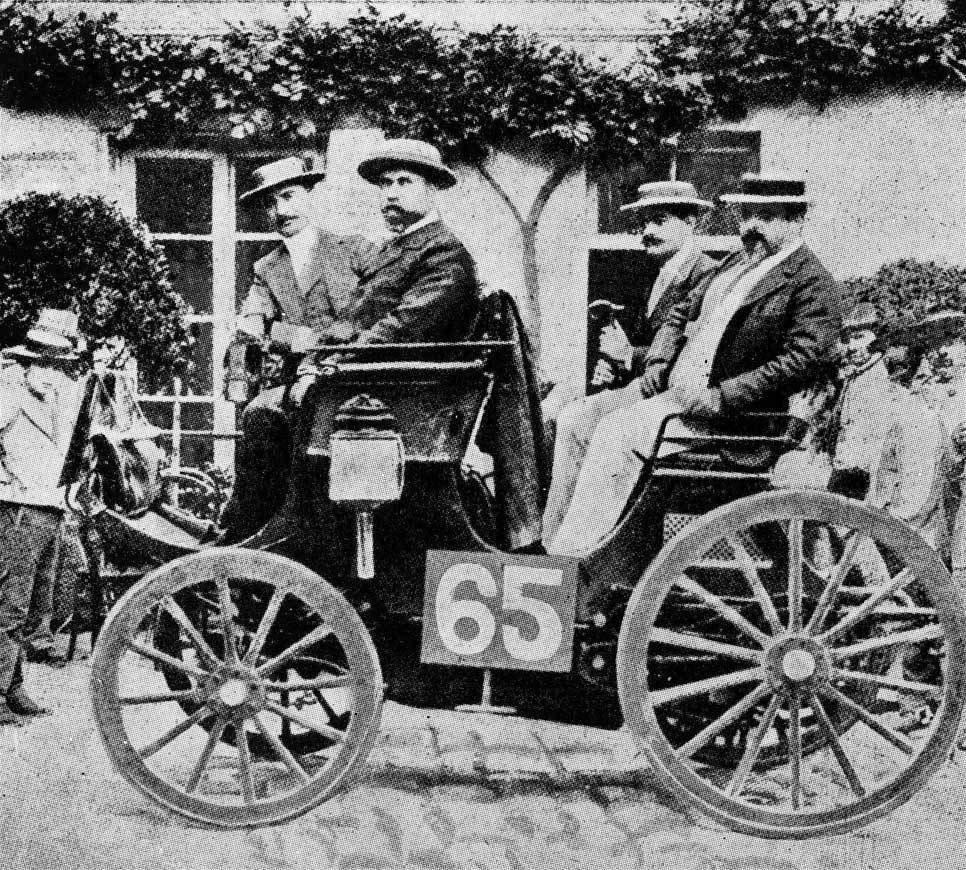 La primera carrera de coches de la historia