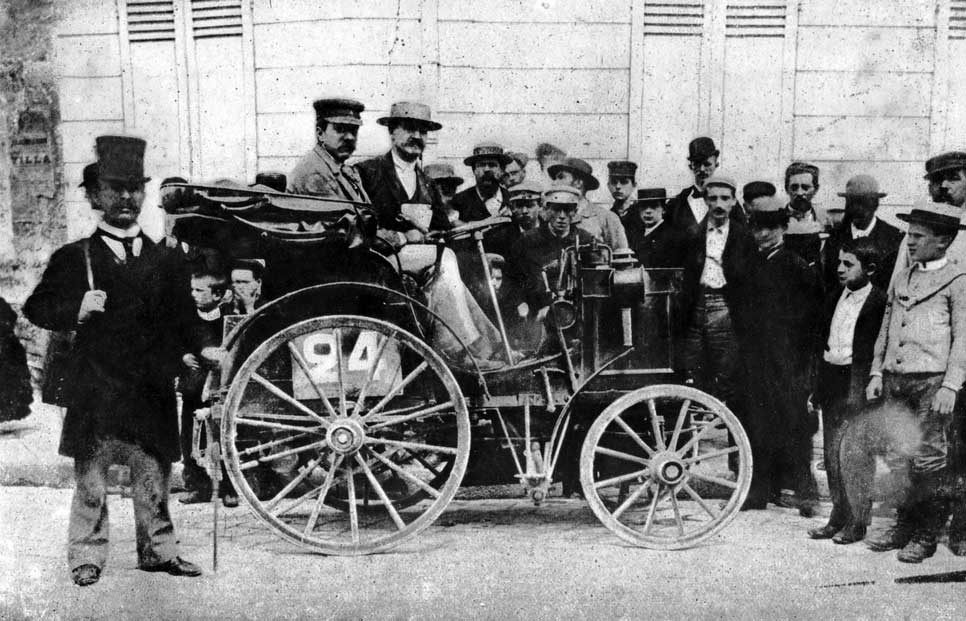 La primera carrera de coches de la historia