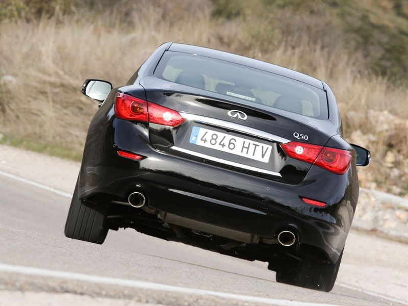 Prueba: Infiniti Q50 2.2D, sentido y sensibilidad
