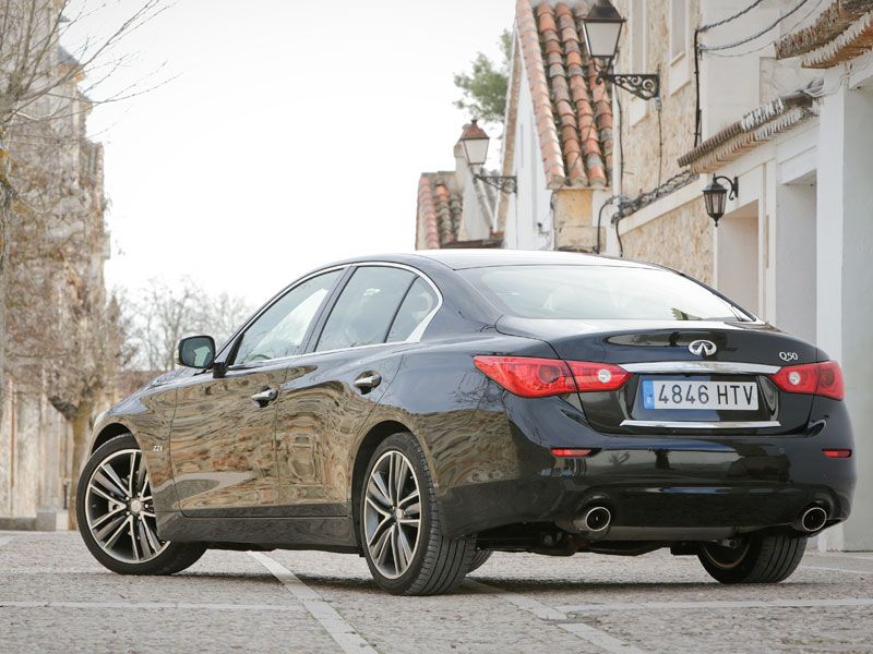 Prueba: Infiniti Q50 2.2D, sentido y sensibilidad