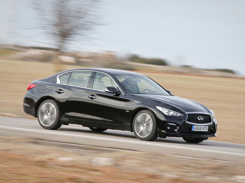 Prueba: Infiniti Q50 2.2D, sentido y sensibilidad