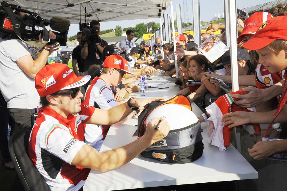 Las mejores fotos del previo del GP de Hungría