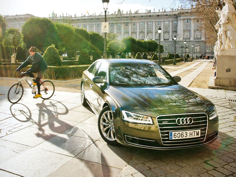 Prueba: Audi A8 3.0 TDI, y se hizo la luz