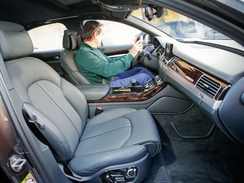 Prueba: Audi A8 3.0 TDI, y se hizo la luz