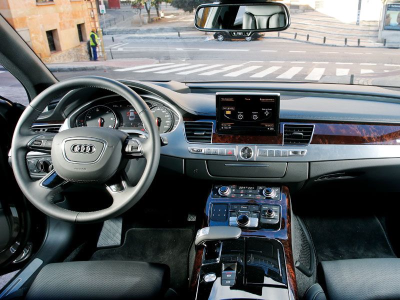 Prueba: Audi A8 3.0 TDI, y se hizo la luz
