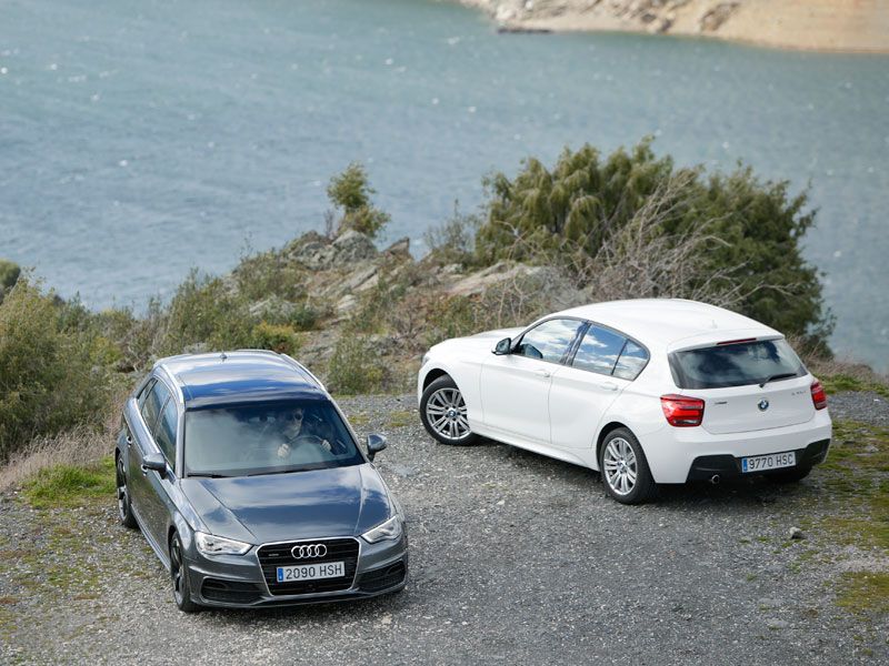 Audi A3 Sportback 2.0 TDI 184 quattro S-tronic vs BMW 120d 184 xDrive 5p