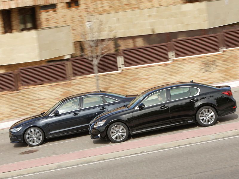 Comparativa: Audi A6 Hybrid 2.0 TFSI vs Lexus GS 300h