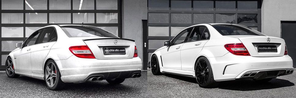 Mercedes C63 AMG por McChip