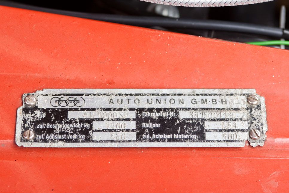 Auto Unión 1000 SP V6 6=12