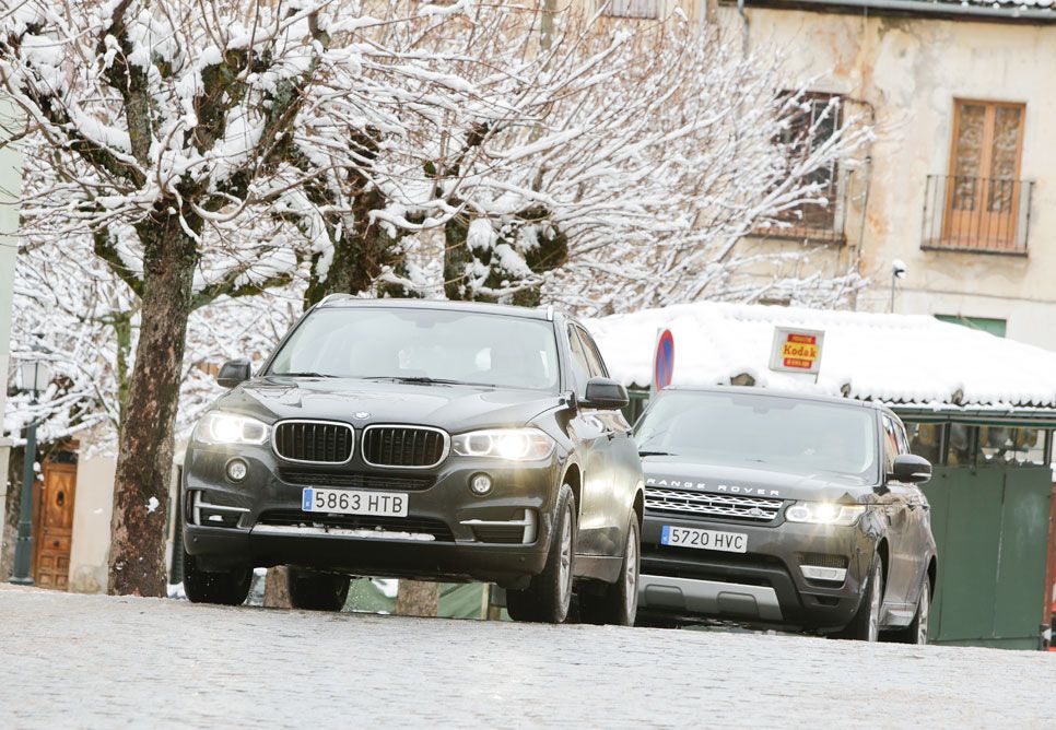 Comparativa: BMW X5 30D Xdrive vs Range Rover Sport 3.0 TDV6