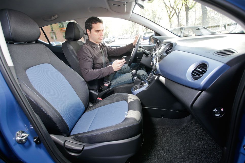 Prueba: Hyundai i10 1.2 MPi Style, a pie de calle