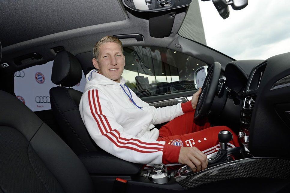 Así se lo pasaron los jugadores del Bayern de Munich en la Audi Driving Experience