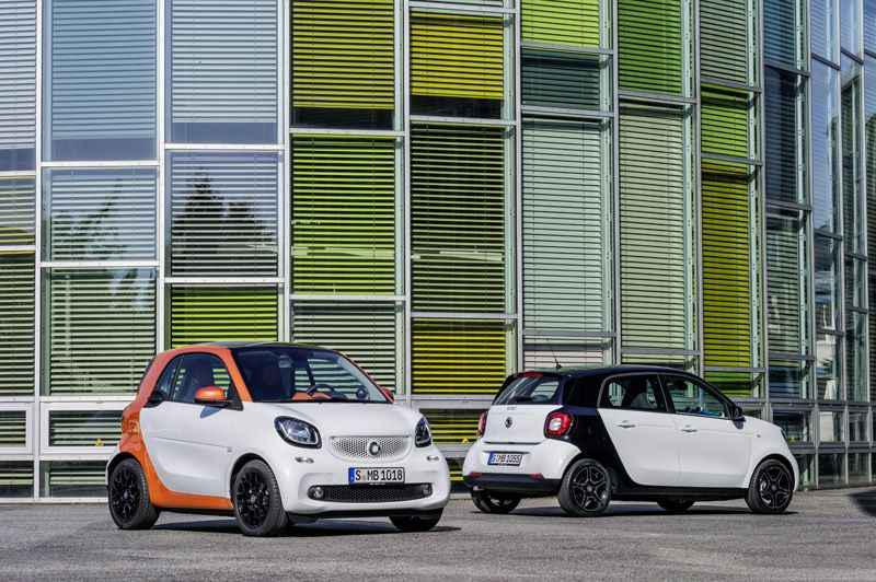 Smart Fortwo y Forfour precios para España