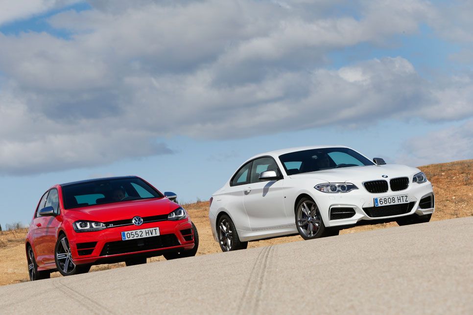 Comparativa: BMW M235I vs Volkswagen Golf R