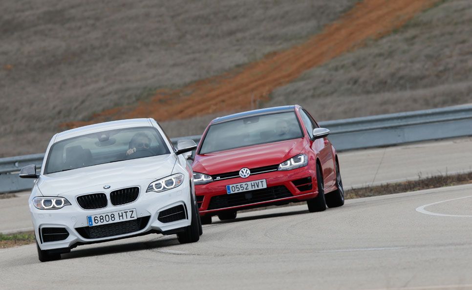 Comparativa: BMW M235I vs Volkswagen Golf R