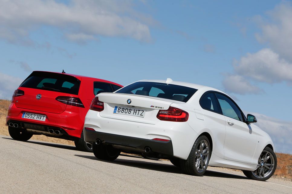 Comparativa: BMW M235I vs Volkswagen Golf R
