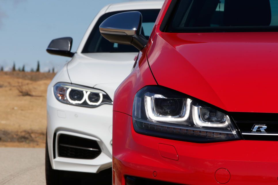 Comparativa: BMW M235I vs Volkswagen Golf R