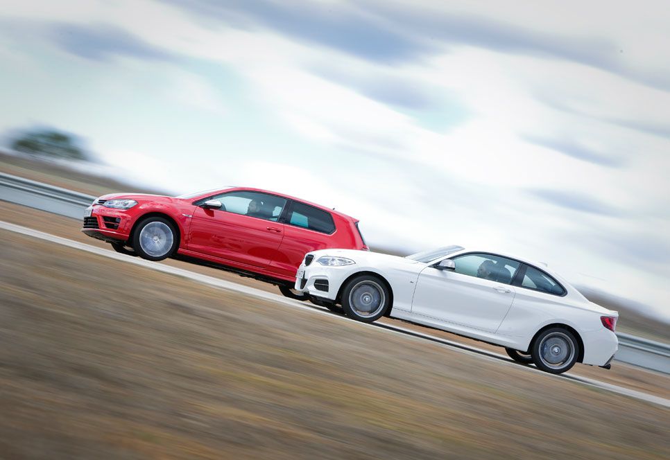 Comparativa: BMW M235I vs Volkswagen Golf R