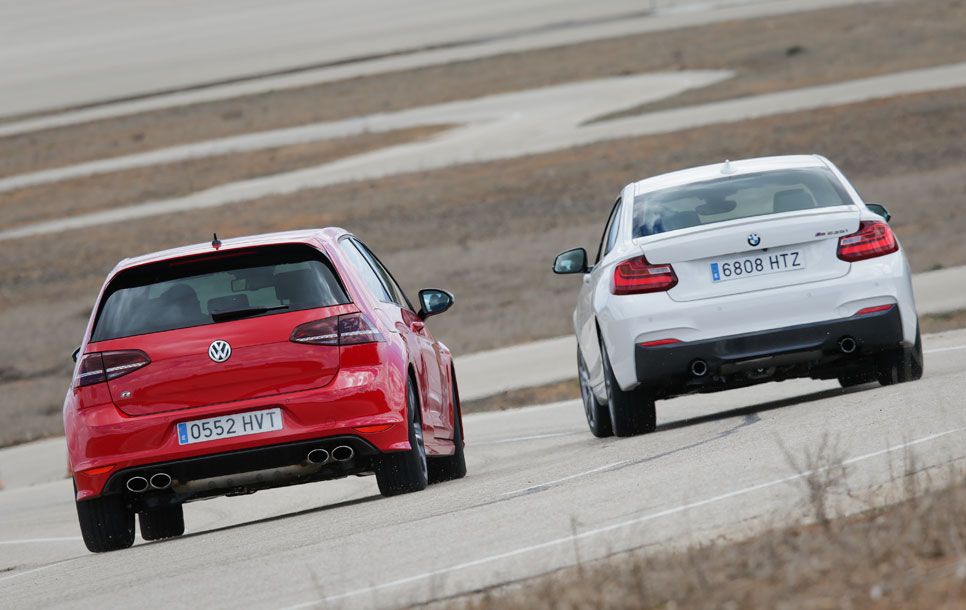Comparativa: BMW M235I vs Volkswagen Golf R