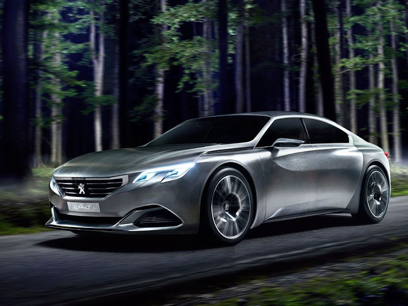 Peugeot Exalt, con piel de tiburón y con destino París