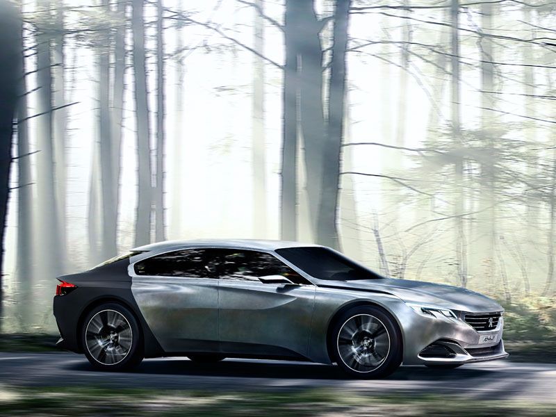 Peugeot Exalt, con piel de tiburón y con destino París