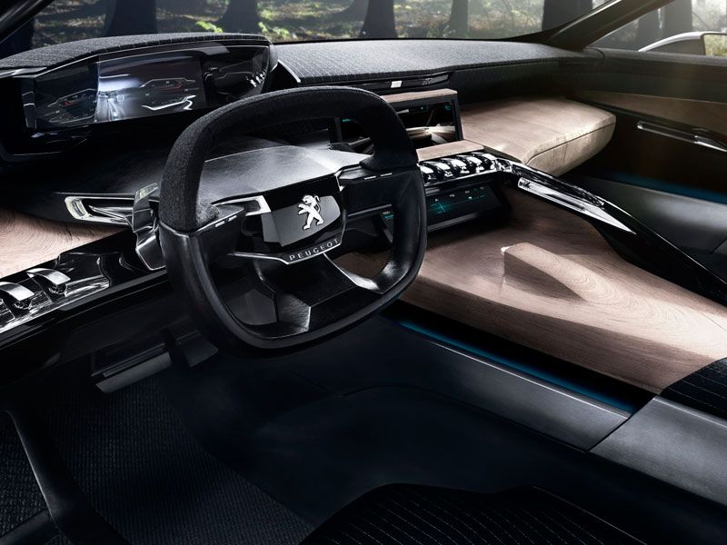 Peugeot Exalt, con piel de tiburón y con destino París