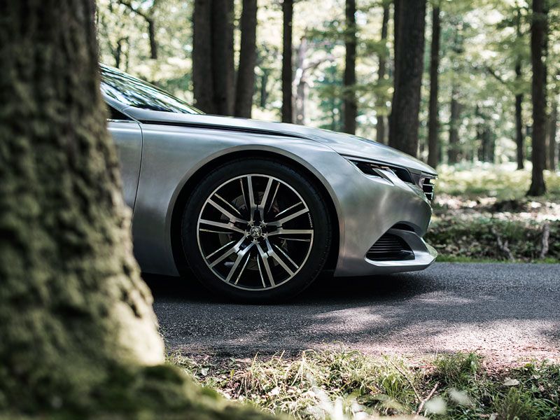 Peugeot Exalt, con piel de tiburón y con destino París